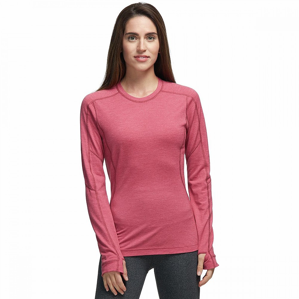 photo: Black Diamond Women's Solution 150 Merino Base Crew base layer top