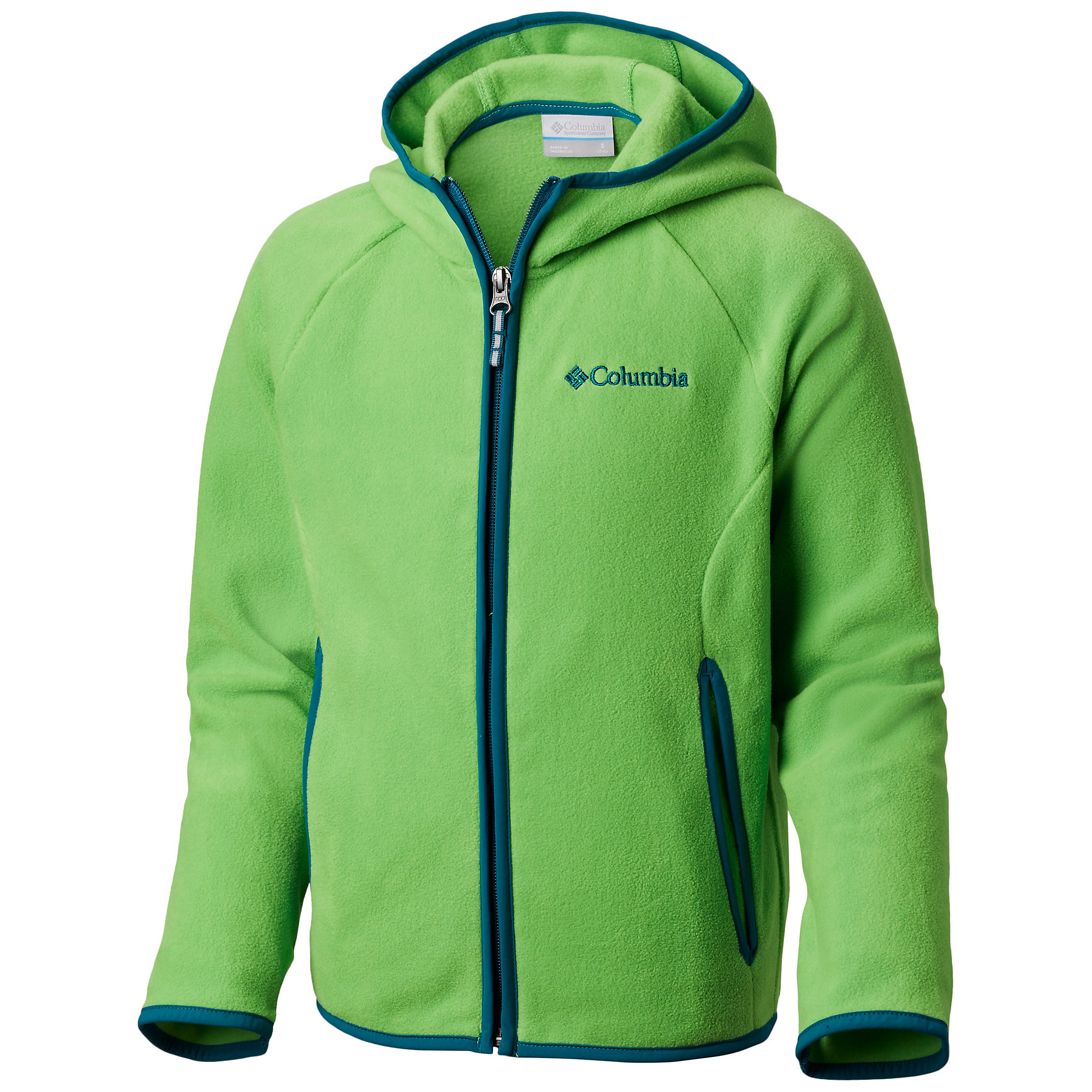 photo: Columbia Boys' Fast Trek Hoodie fleece jacket