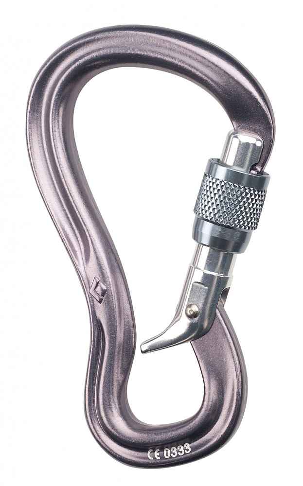 photo: Black Diamond GridLock Screwgate locking carabiner