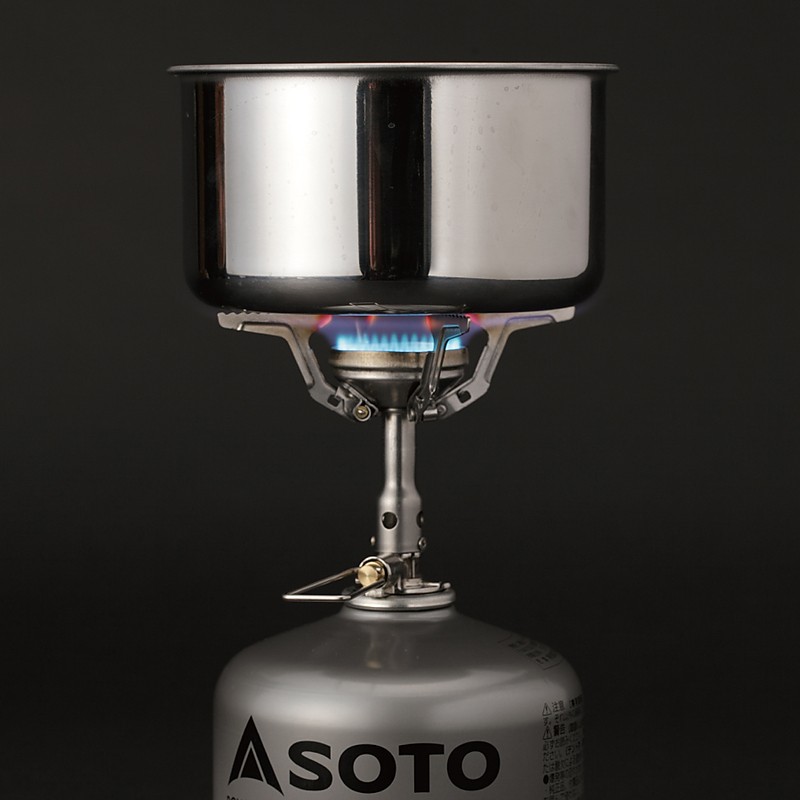 photo: Soto Amicus without Igniter compressed fuel canister stove