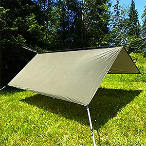 photo: Aqua Quest Safari Sil Tarp Square tarp/shelter