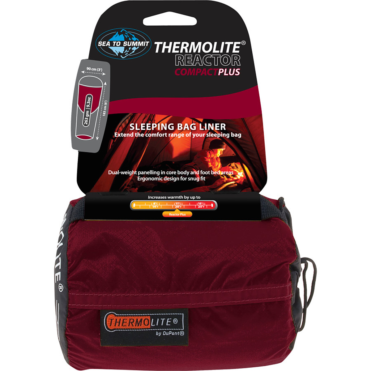 photo: Sea to Summit Reactor Plus Thermolite Liner sleeping bag liner