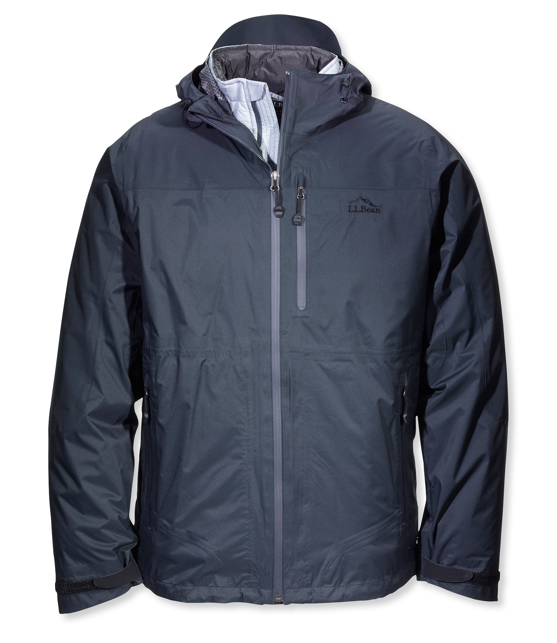 photo: L.L.Bean Weather Challenger 3-in-1 Jacket component (3-in-1) jacket