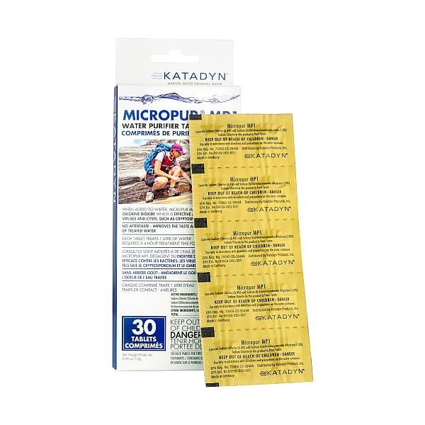 photo: Katadyn Micropur MP1 Purification Tablets chemical water treatment