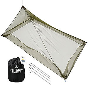 photo: The Friendly Swede Mosquito Net Single bug shelter