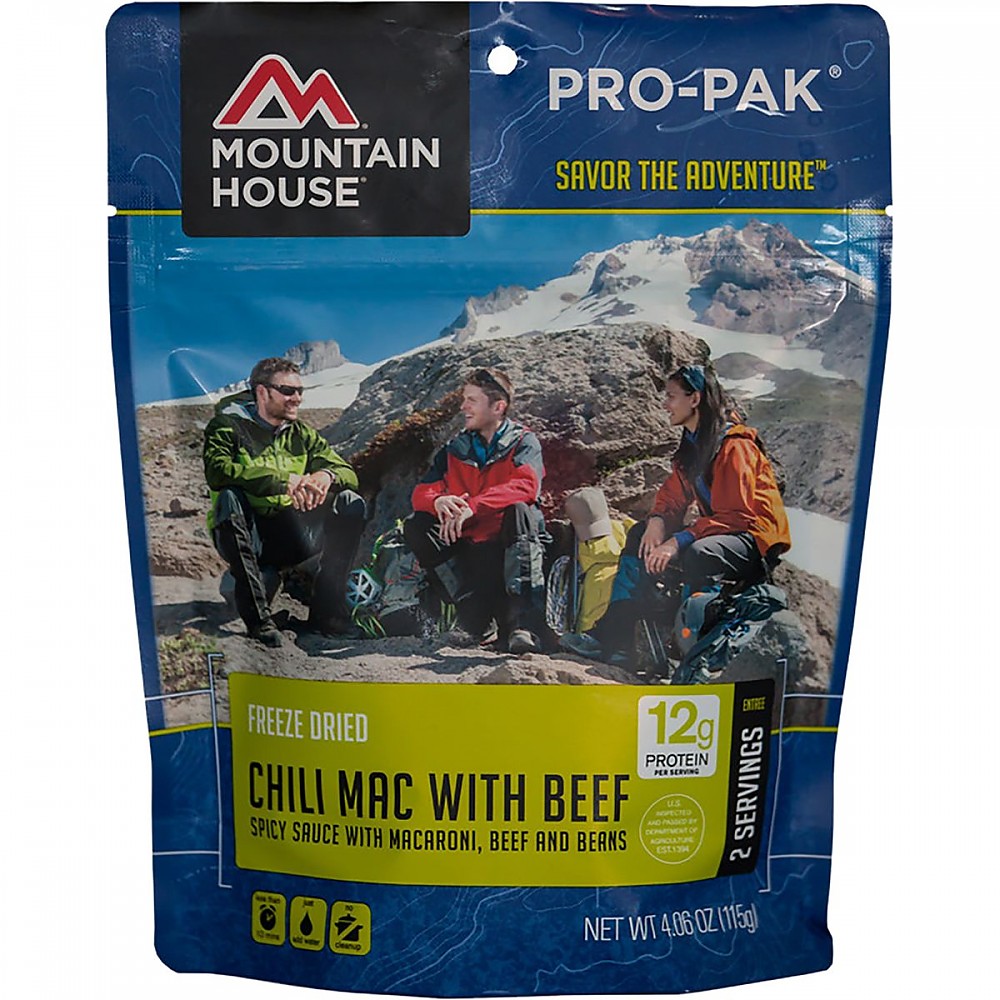 Mountain House Chili Mac with Beef Reviews Trailspace