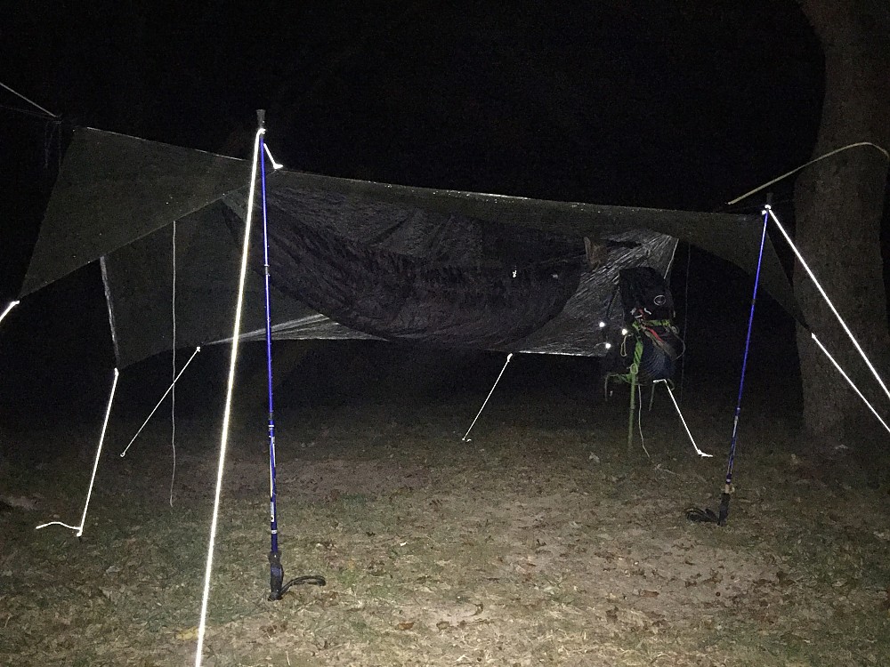 Hammock Gear Standard Cuben Fiber Tarp with Doors Reviews Trailspace