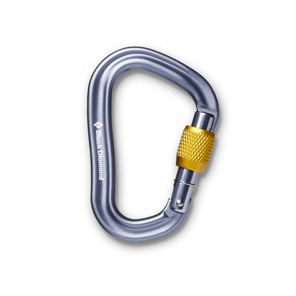 photo: Black Diamond VaporLock ScrewGate locking carabiner