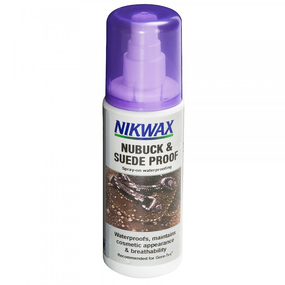 photo: Nikwax Nubuck & Suede Proof footwear cleaner/treatment