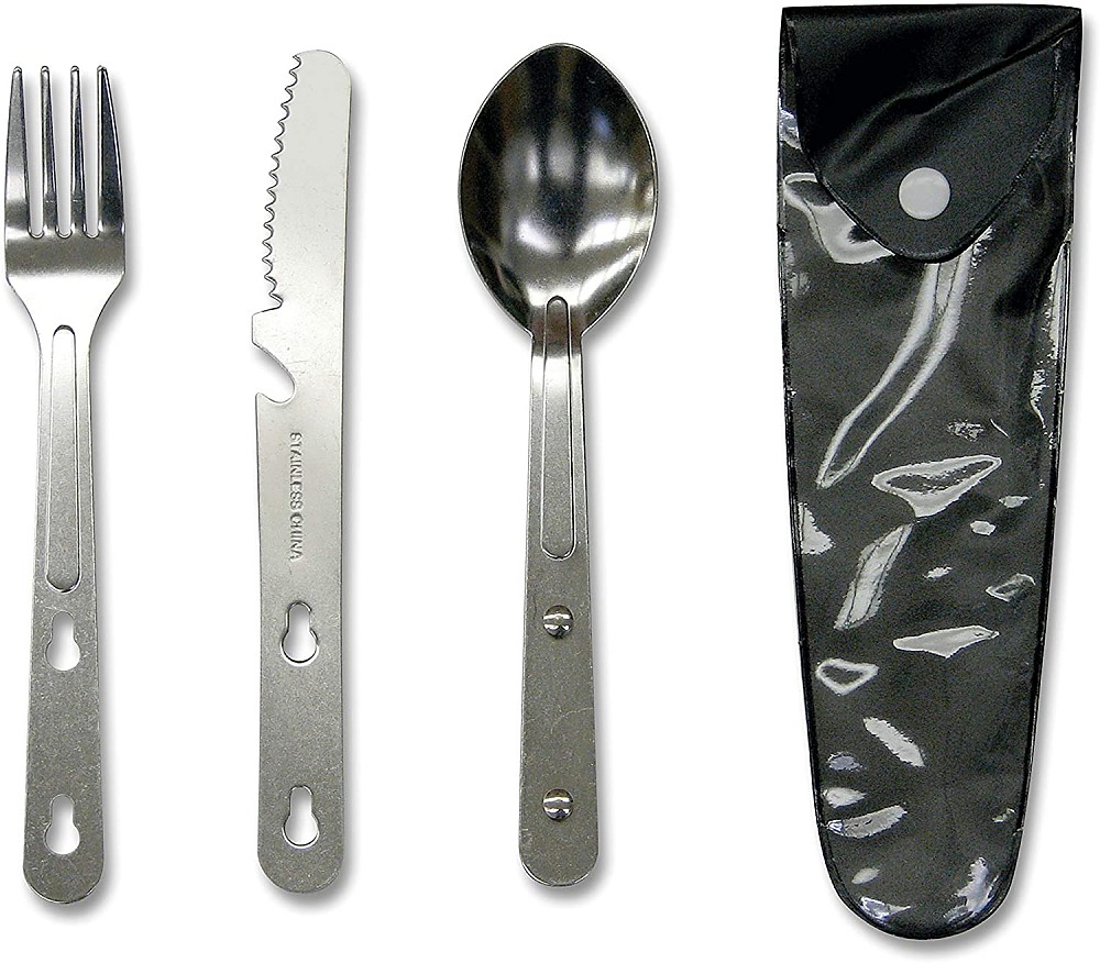 photo: Texsport Knife, Fork, and Spoon Set utensil