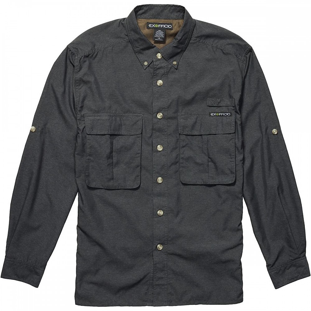 photo: ExOfficio Men's Air Strip Lite Long Sleeve Shirt hiking shirt