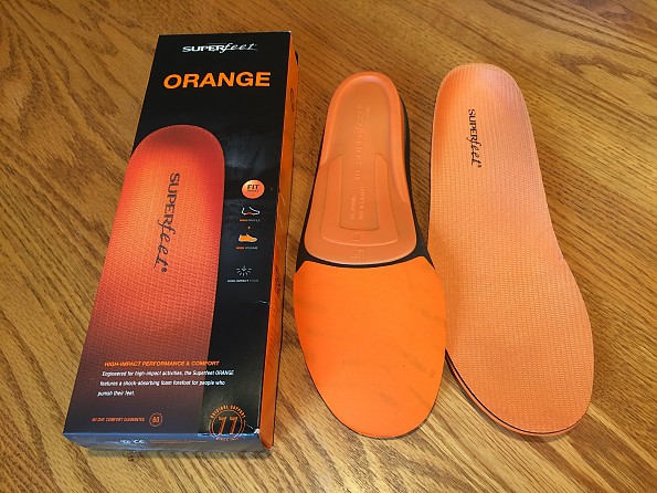 orange insoles