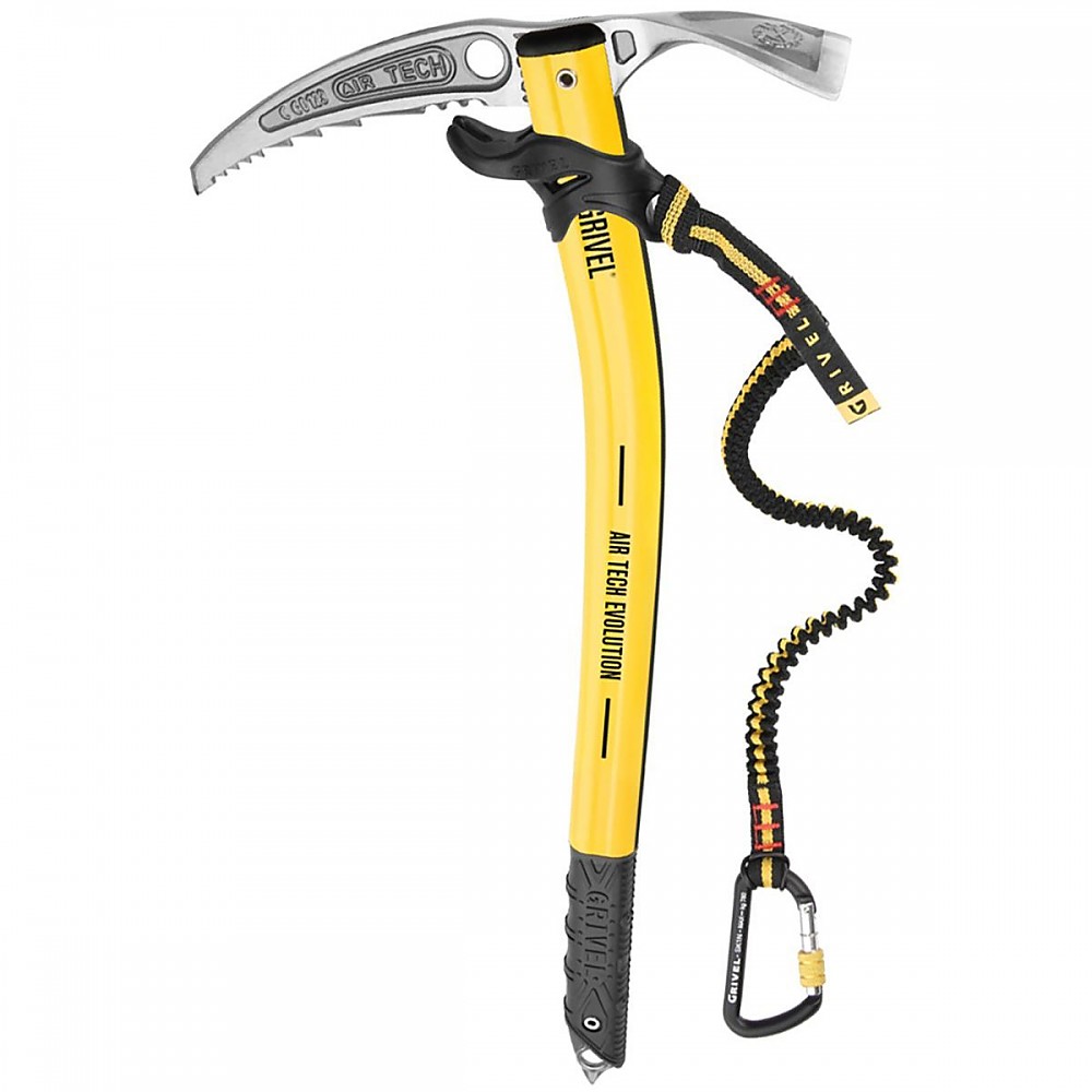 photo: Grivel Air Tech Evo mountaineering axe/piolet