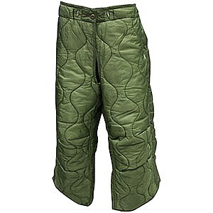 photo: U.S. Military M65 Trouser Liner synthetic insulated pant