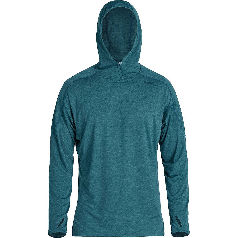 photo: NRS H2Core Silkweight Hoodie long sleeve paddling shirt