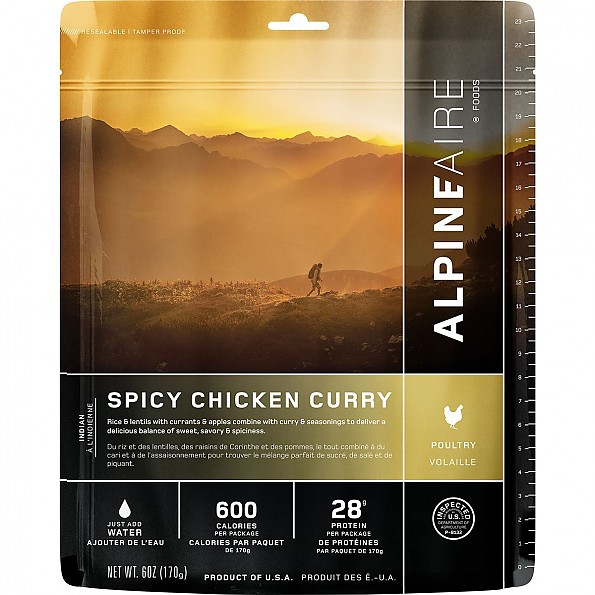 AlpineAire Spicy Grilled Chicken Curry