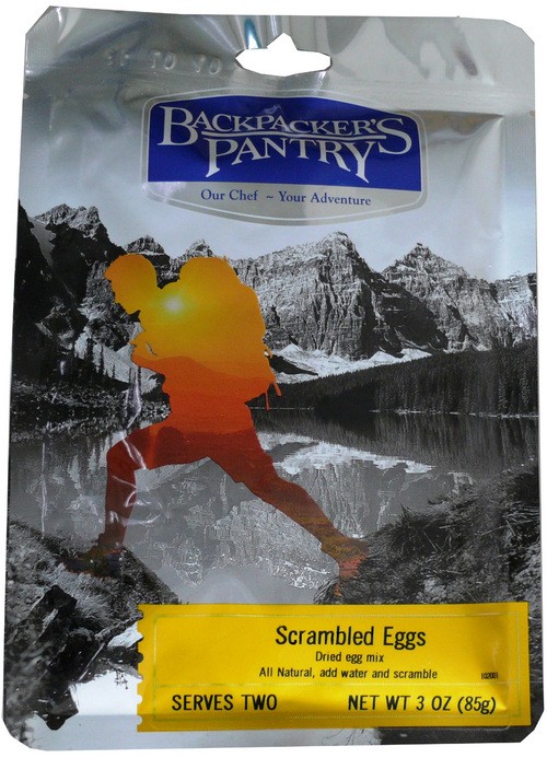 photo: Backpacker's Pantry Scrambled Eggs breakfast