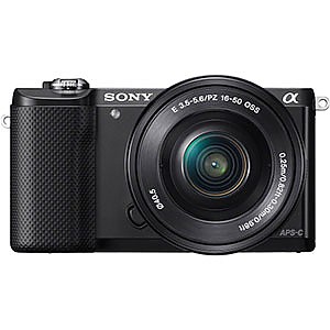 photo: Sony a5000 camera