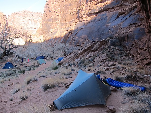 Tarptent notch clearance