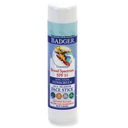 photo: Badger Sport Broad Spectrum SPF 35 Face Stick Sunscreen sunscreen