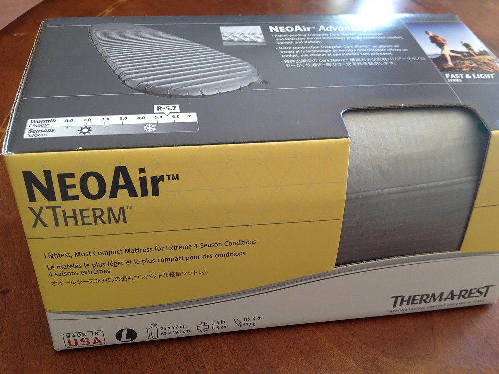 Therm-a-Rest NeoAir XTherm Reviews - Trailspace