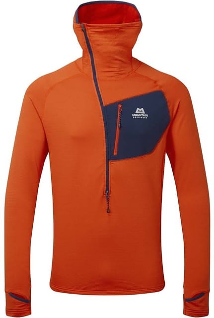 photo: Mountain Equipment Men's Eclipse Hooded Zip-T fleece top