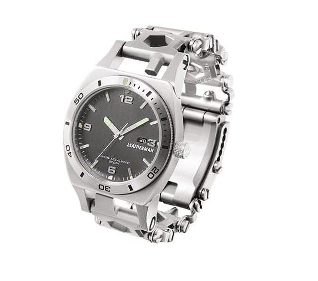 photo: Leatherman Tread Tempo analog watch