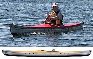 photo: Pakboats   XT-15 Solo folding kayak