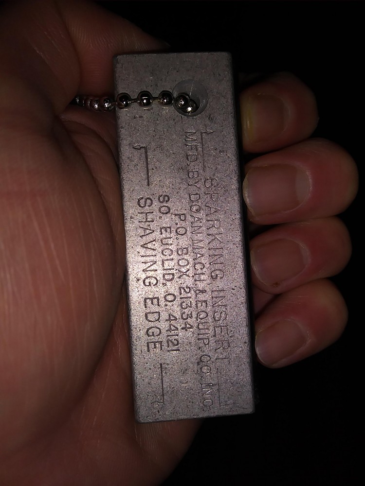 Doan Magnesium Fire Starting Tool Reviews Trailspace