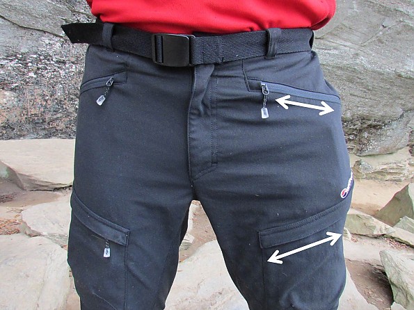 Montane Mens Terra Mission Pants Trousers Bottoms Regular Leg Black Sports 
