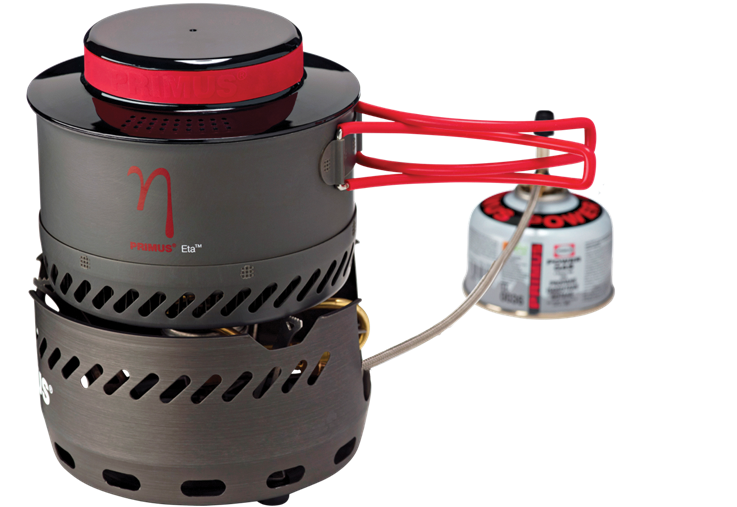 photo: Primus Eta Spider compressed fuel canister stove