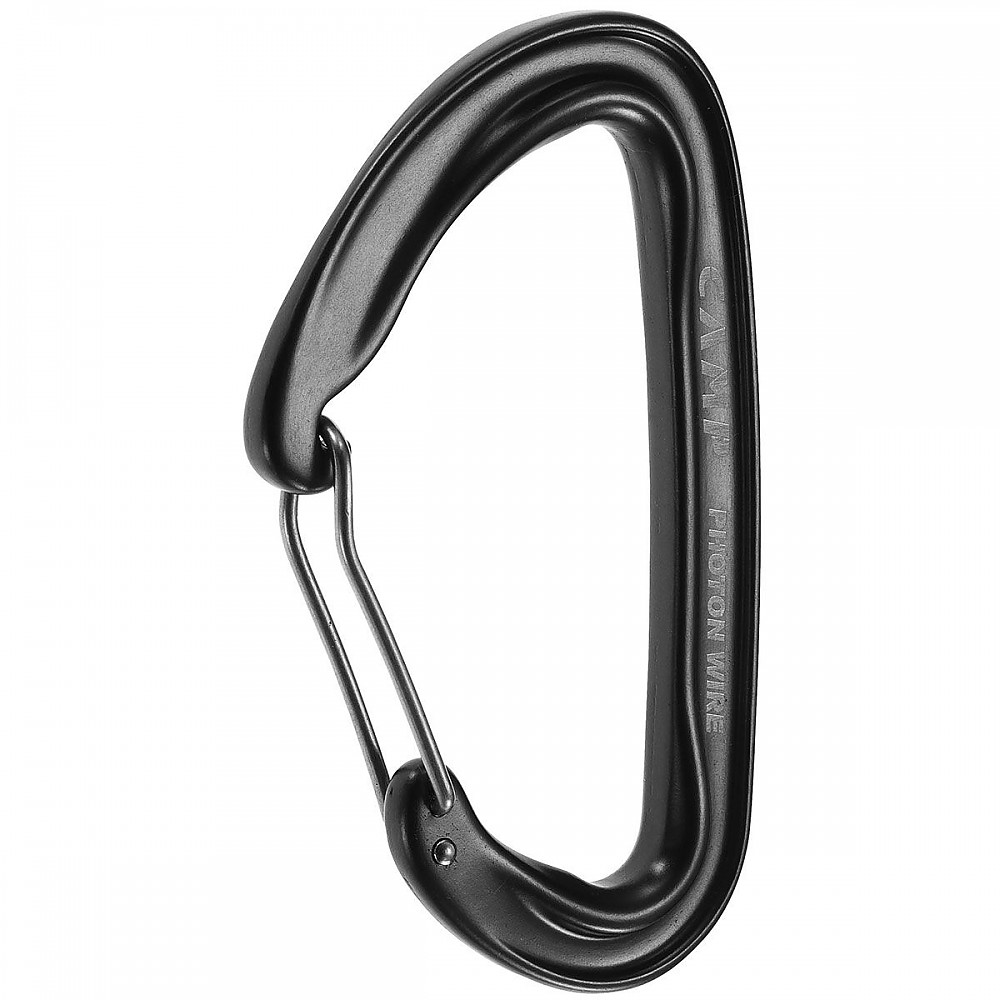 photo: CAMP Photon Wire Straight Gate non-locking carabiner