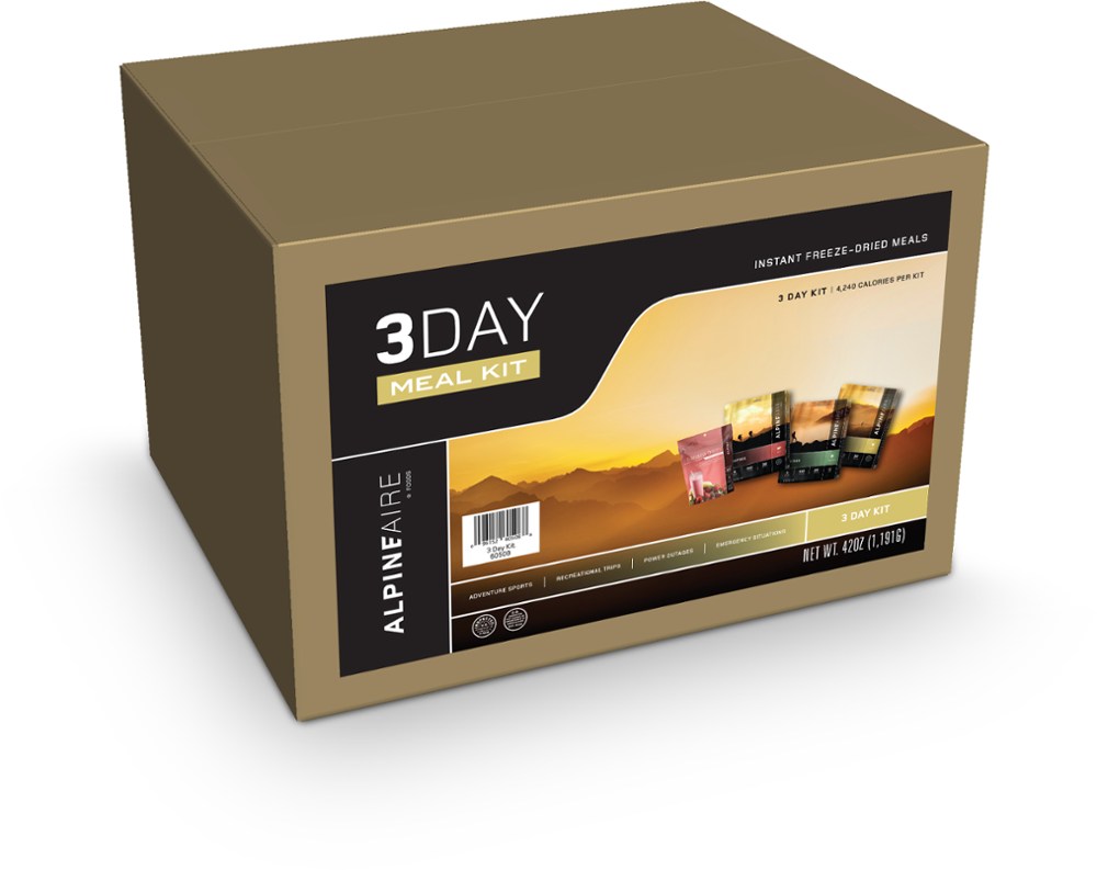 photo: AlpineAire Foods 3 Day Meal Kit entrée