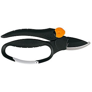 photo:   Fiskars Loop Handle Bypass Pruner w/ Carabiner Clip knife/tool