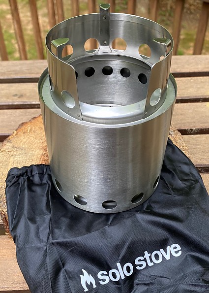 Solo Stove Solo Pot 900 - Lightweight Stainless Steel Backpacking Pot, Boil Water Quickly