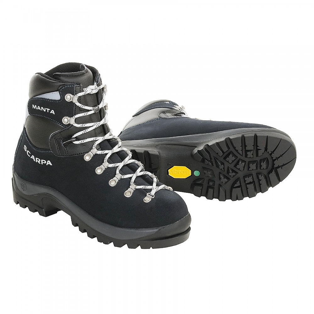 photo: Scarpa Manta mountaineering boot