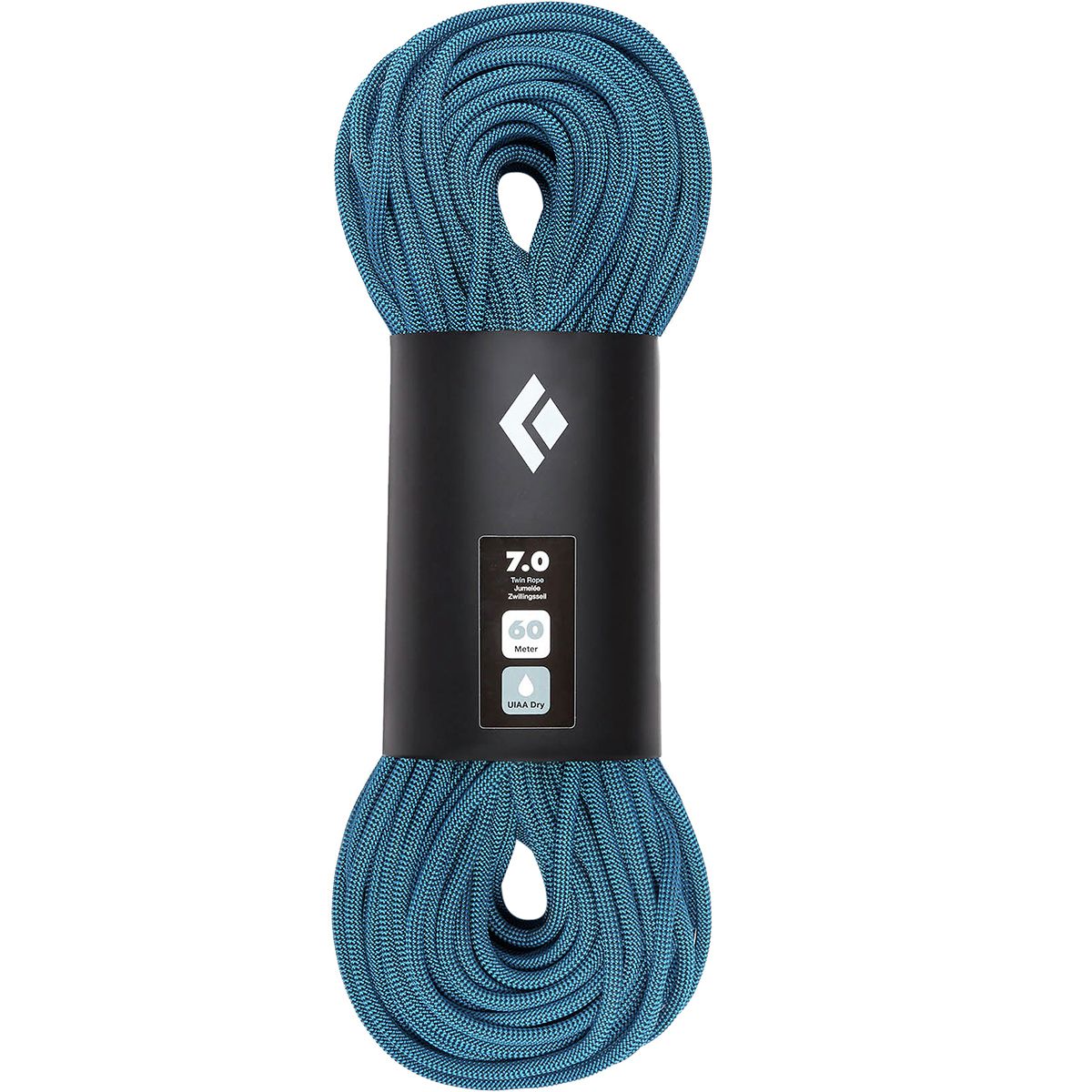 photo: Black Diamond 7.0 Dry Climbing Rope dynamic rope